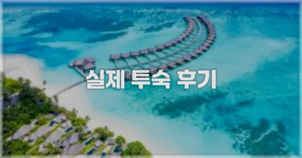 💬 실제 투숙 후기